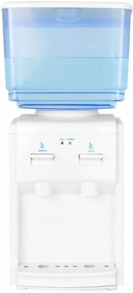 QIN® Waterkoeler - Waterdispenser met Koud Water - Waterkoeler Dispenser- Wit- 24cmx 24cm x 42cm