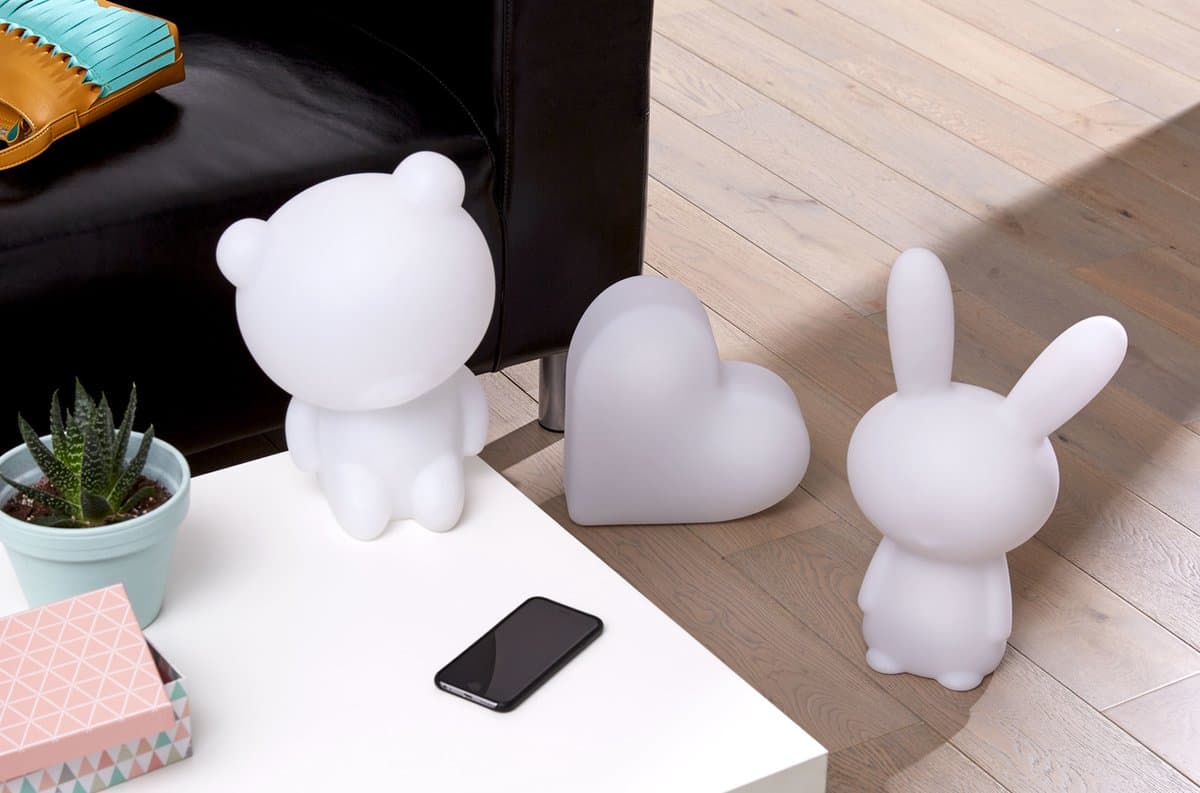 Bigben Lumin’us Konijn - Bluetooth Speaker en Kinderlamp - LED Verlichting