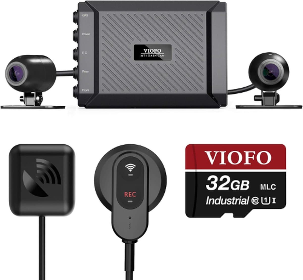 VIOFO® Dashcam Motor Pro - Dashcam - Camera Motor - Motocam - Camera Motorfiets