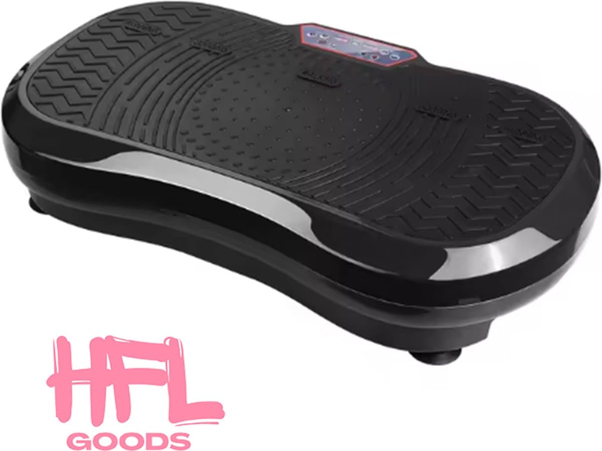 HFL Goods Vibratieplaat - Total Body Work Out - Train Het Hele Lichaam - Zwart
