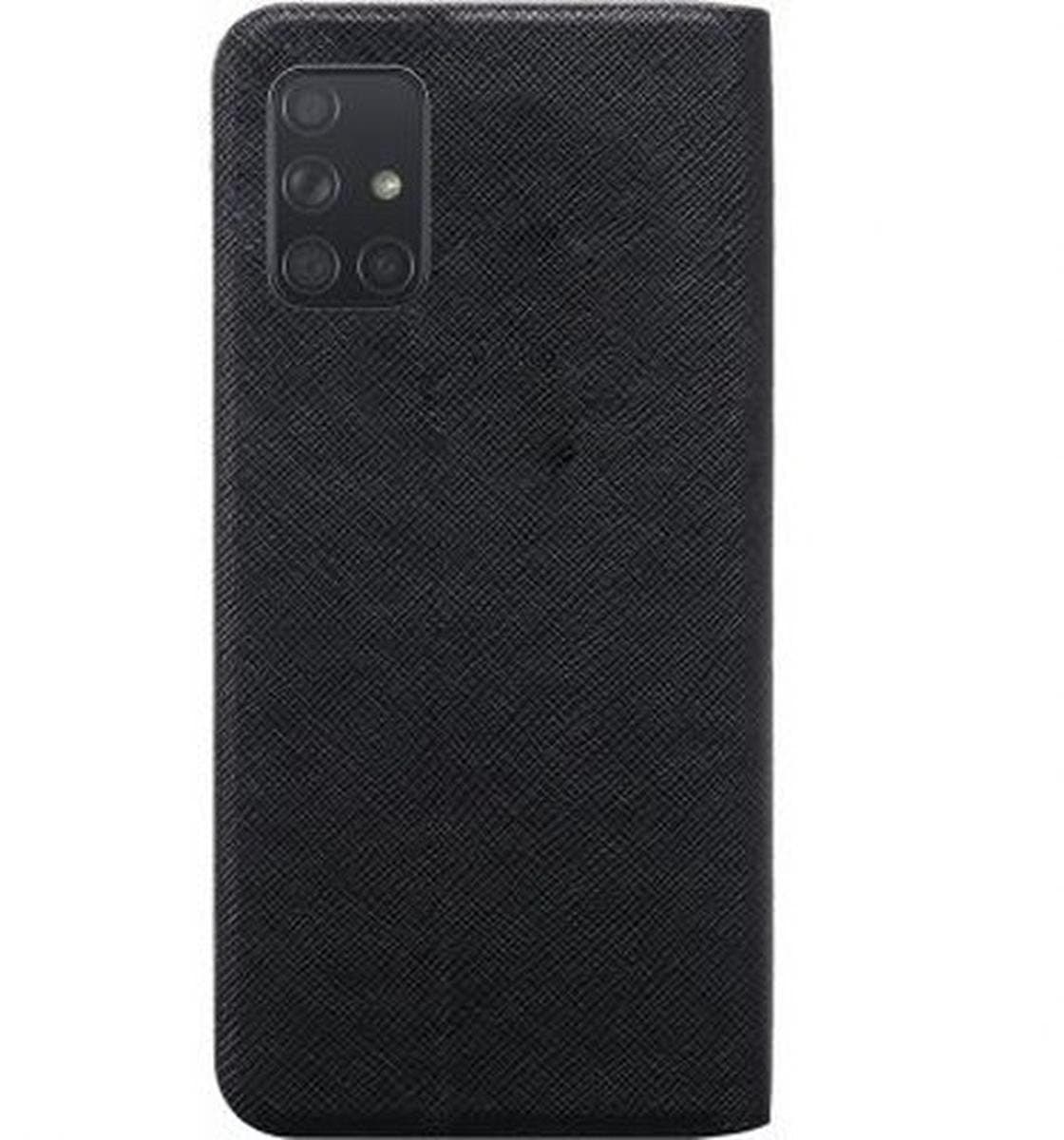 Bigben Connected, Foliohoes Geschikt voor Samsung Galaxy A51 5G Folio met kaarthouder en videohouder, Zwart