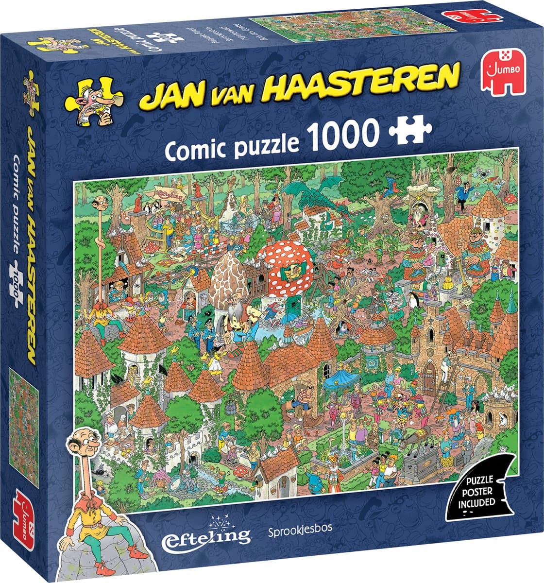 Jan van Haasteren - Sprookjesbos Legpuzzel (1000 stukjes)