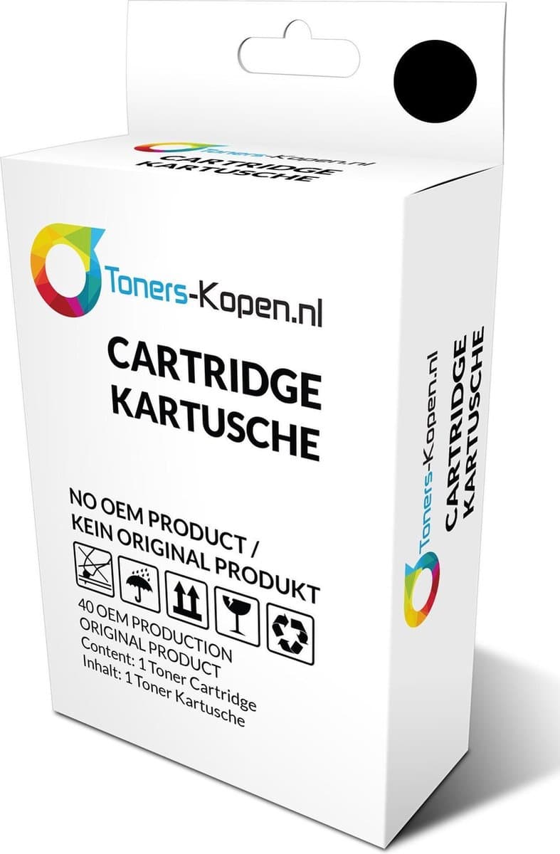 Canon PGI-570XL PGBK Inktcartridge Zwart 24ml - Huismerk 0318C004 Compatible - Pixma MG 5700 5750 6850 7700 TS 5050 6050 8050 - 0318C004 alternatief - Canon inktcartridge