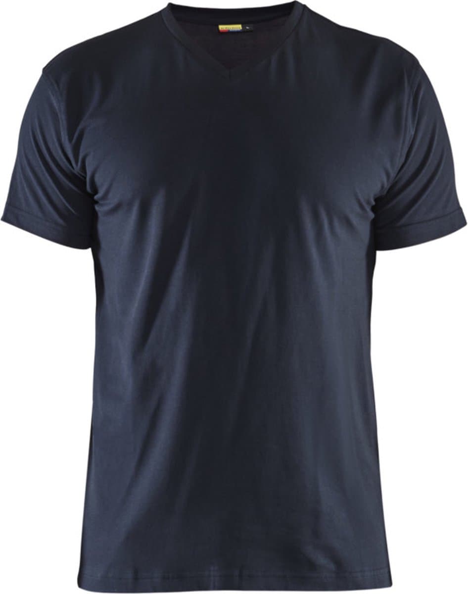 Blaklader T-Shirt, V-hals 3360-1029 - Donker marineblauw - M