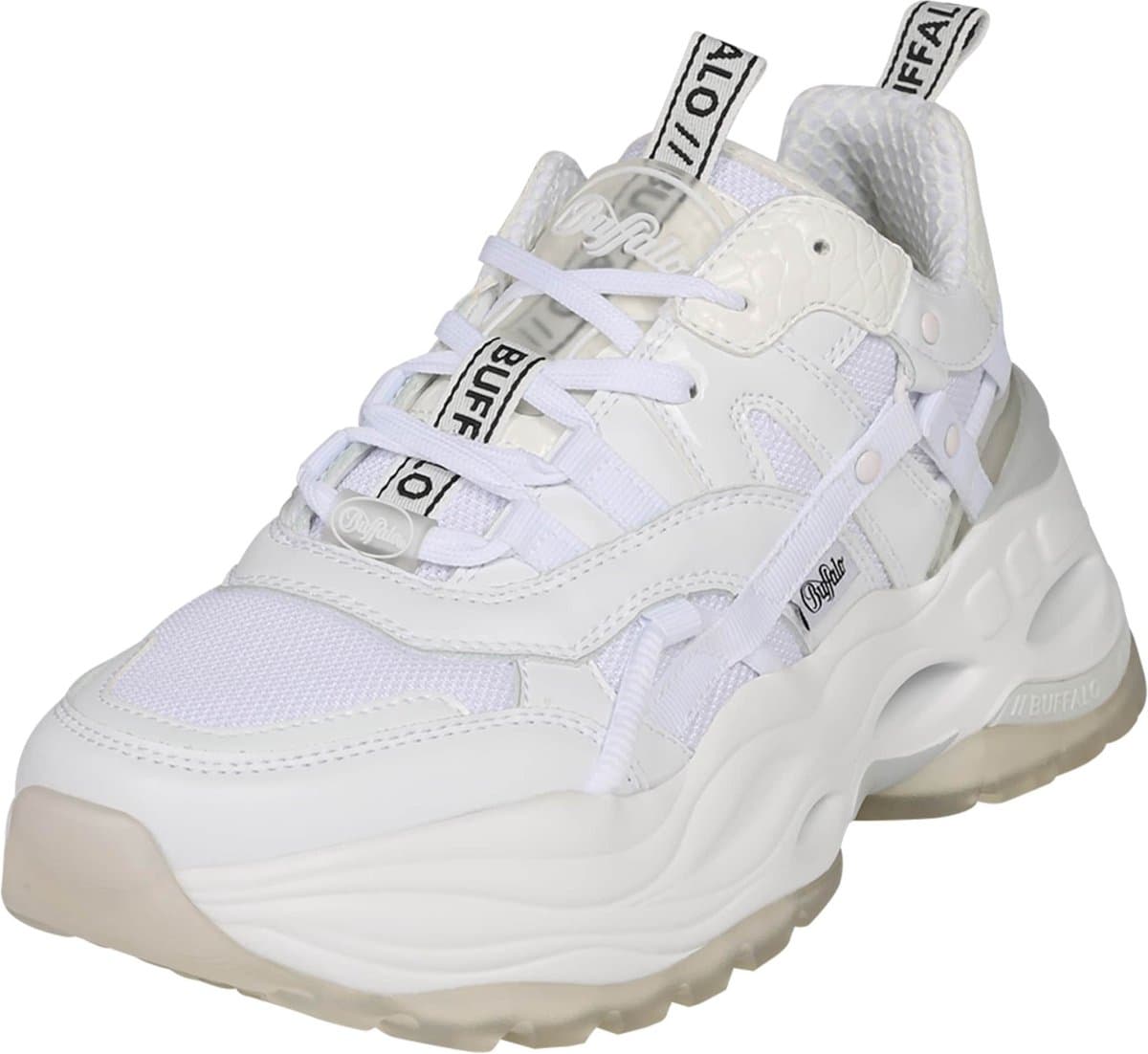 BUFFALO Triplet Hollow Lage sneakers - Dames - Wit - Maat 37