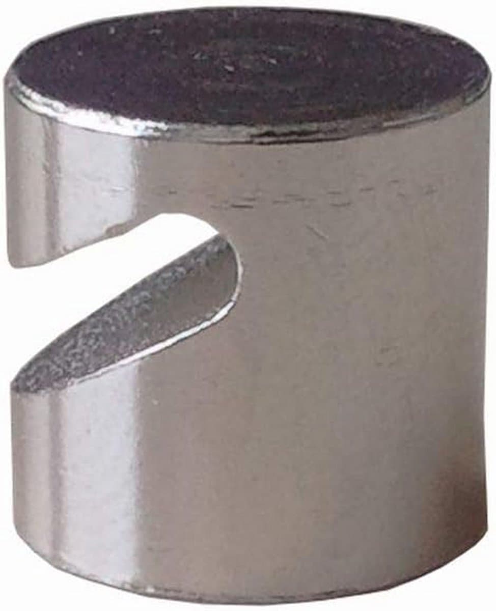 4x Supersterke Neodymium Haakmagneet Ø16mm Chroom