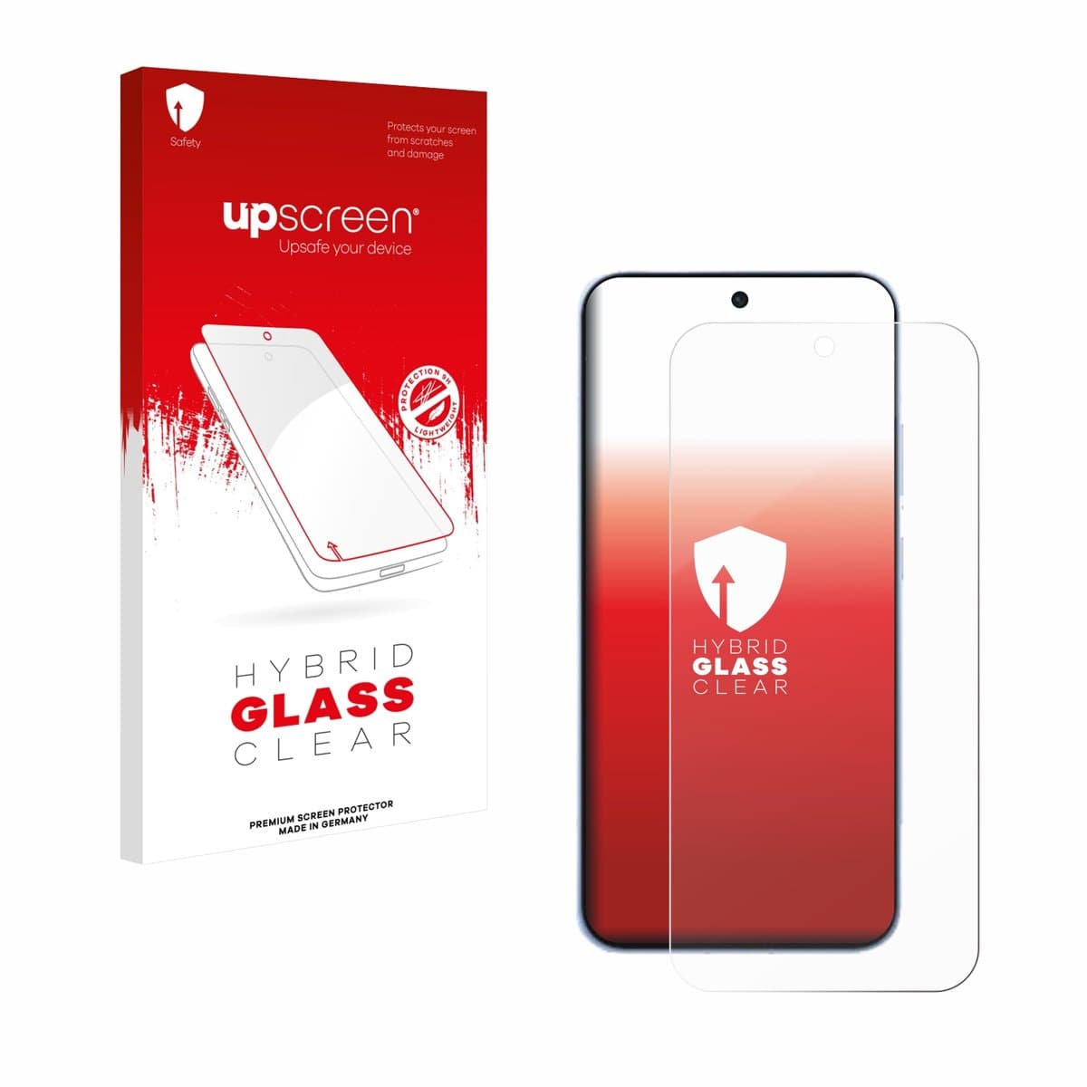 upscreen - Screenprotector voor Oppo Reno 15c - Folie Beschermfolie Beschermglas transparant