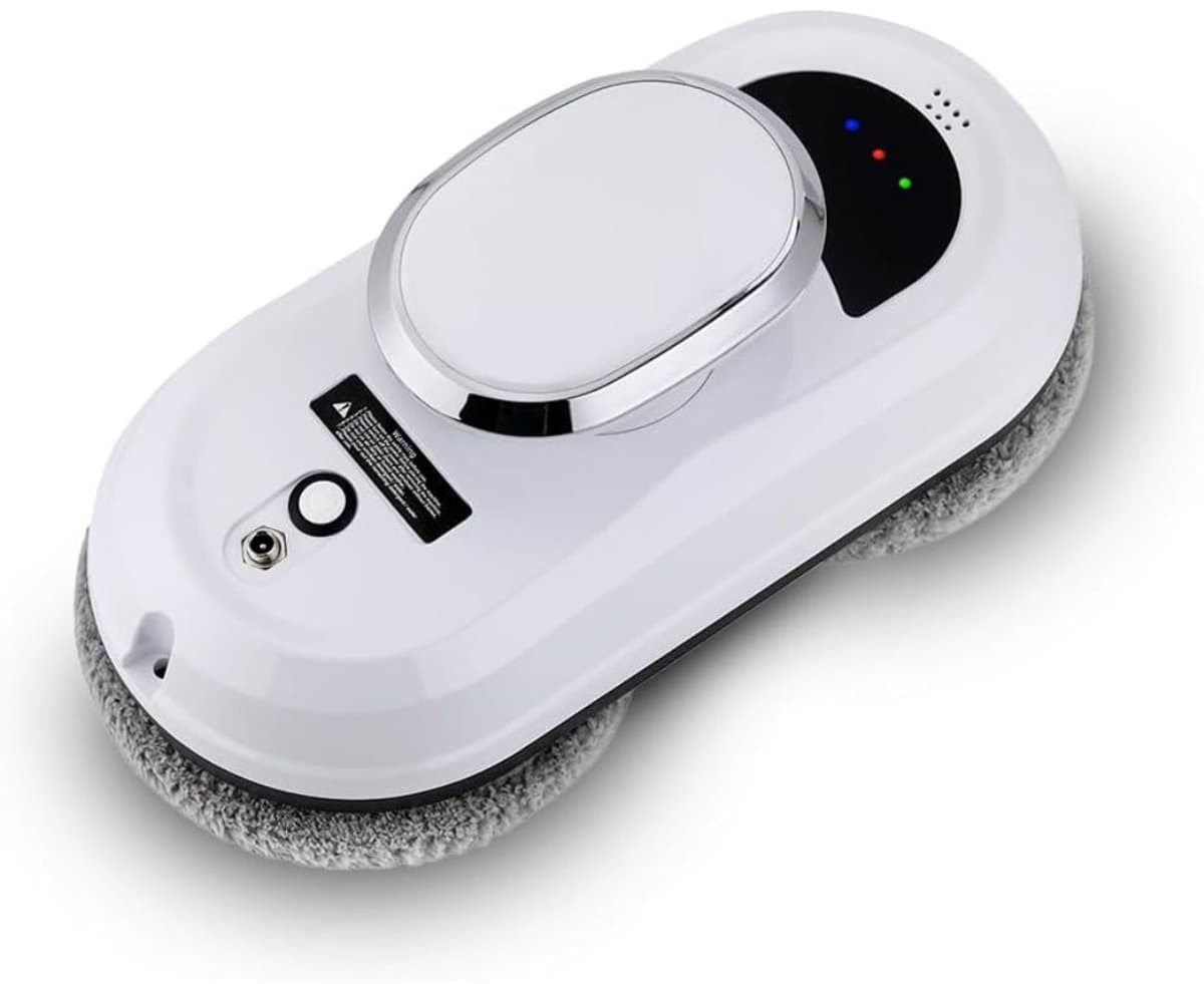 DnA® Robot Ramenwasser - Ruitenreiniger - Robot Glazenwasser - Wit - 14cm x 12cm x 29cm