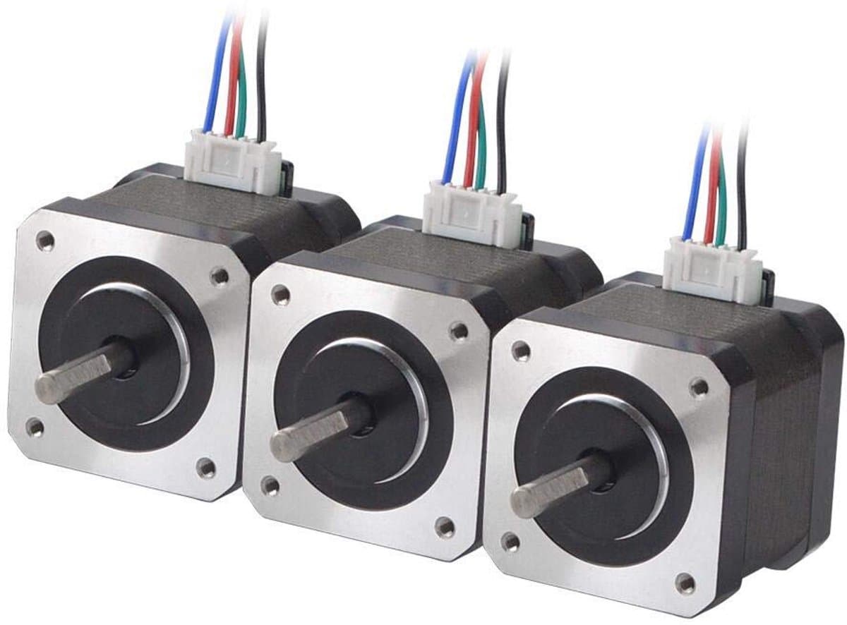 Nema 17 Stappenmotor 45 Ncm 1.5 A voor 3D Printers en CNC