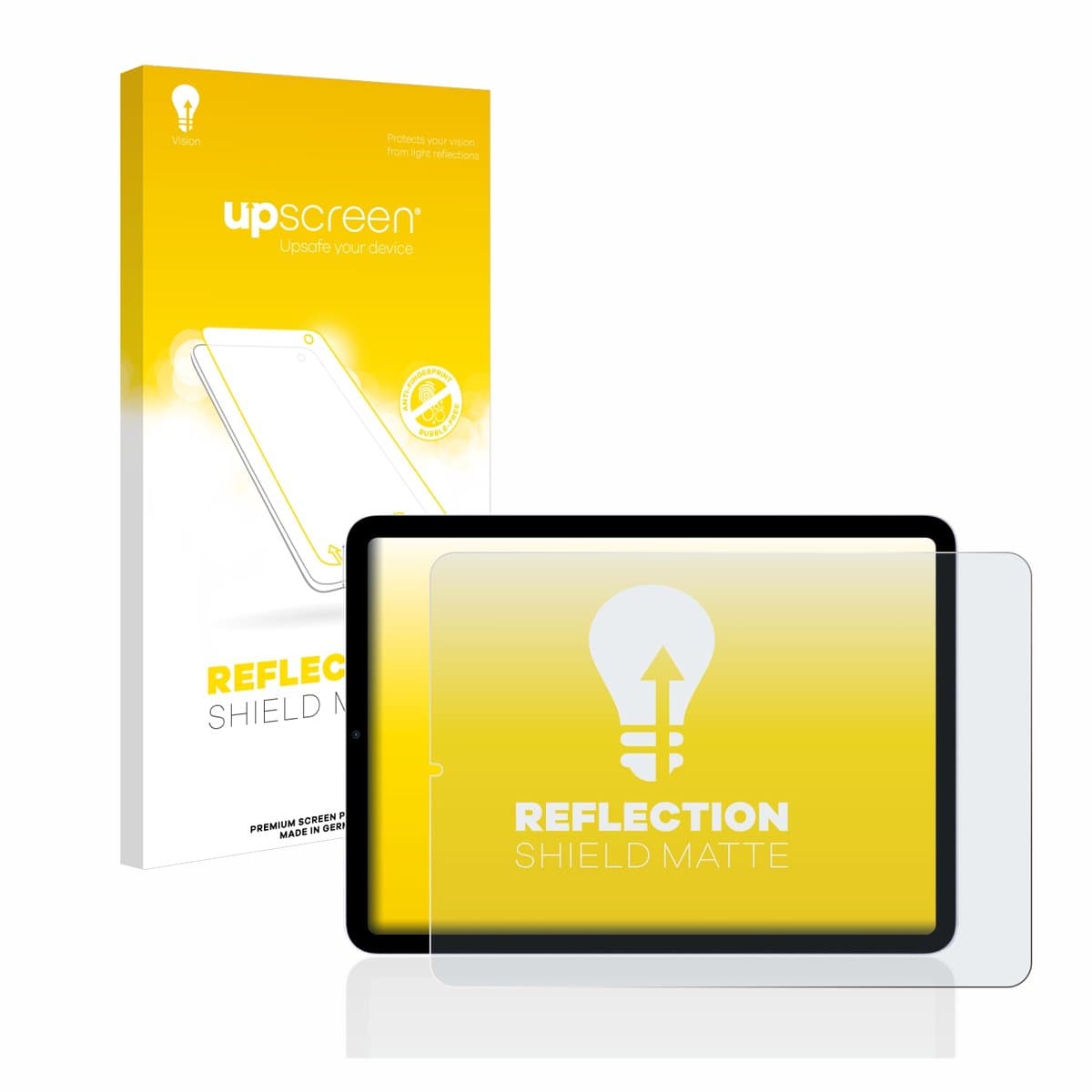 upscreen - Screenprotector voor Apple iPad Air 5 2022 (5. Gen.) - Folie Beschermfolie anti glare matte