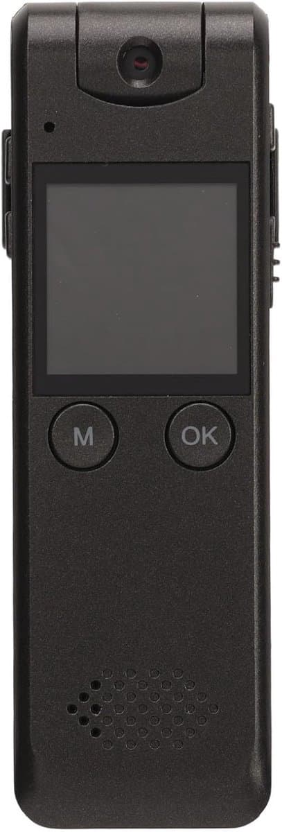 Draagbare Mini Bodycam 1080P Full HD met 180° Draaibare Lens voor Fietsen en Dagelijkse Opnames
