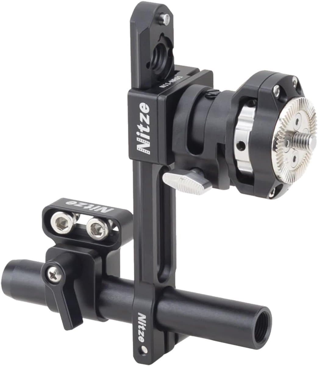 Universele EVF Montage - Monitor Klem - Camera Stabilisatie - Quick Release NATO - 10.59cm Breed - Zwart