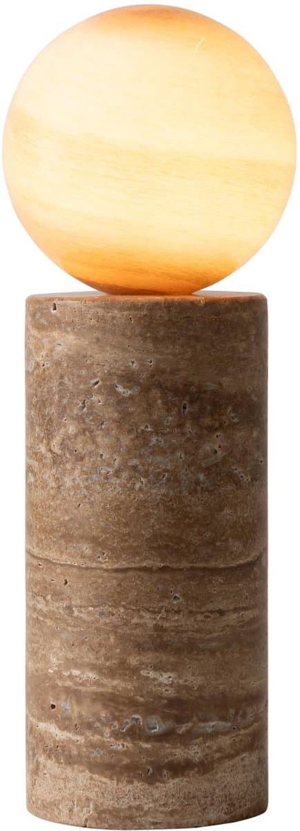 it's about RoMi Tafellamp Tivoli - Bruin - Ø12cm - Modern