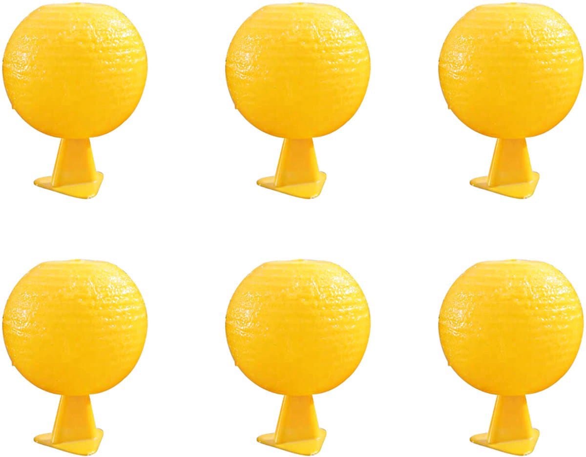 Fruitvliegjes Vanger - 6 Stuks - Fruitvliegjes Bestrijden - Rouwvliegjes Bestrijden - Zeer Effectief - Direct Werkzaam - Milieuvriendelijk