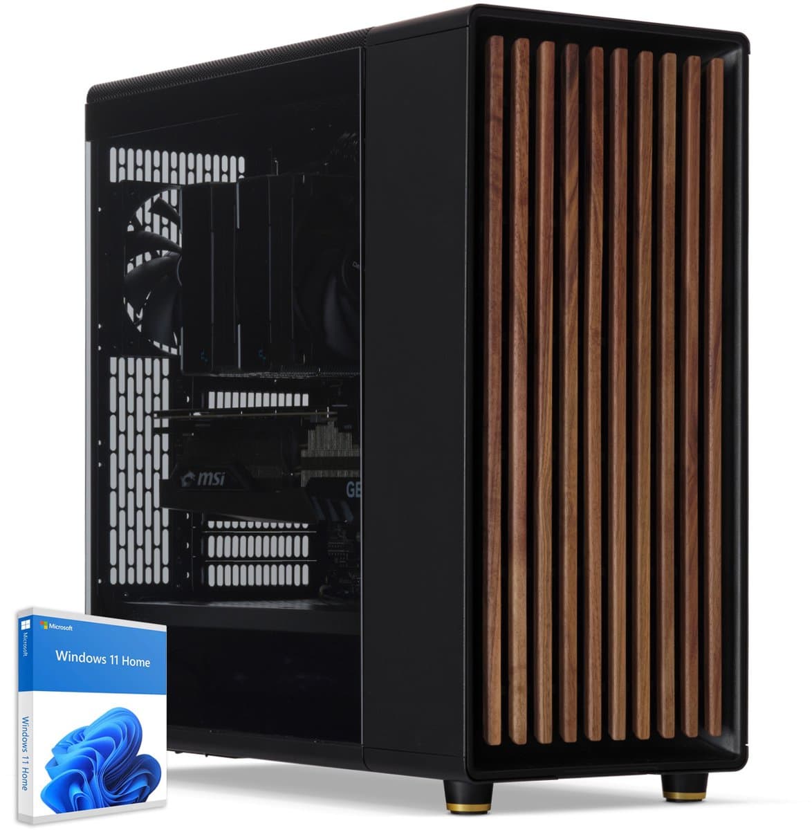 Sedatech Pro Gaming PC Premium • AMD Ryzen 7 7800X3D 8x 4.2GHz • Geforce RTX5080 • 64Gb DDR5 • 2Tb SSD M.2 • WiFi • Bluetooth, USB C • Windows 11 • Desktop computer