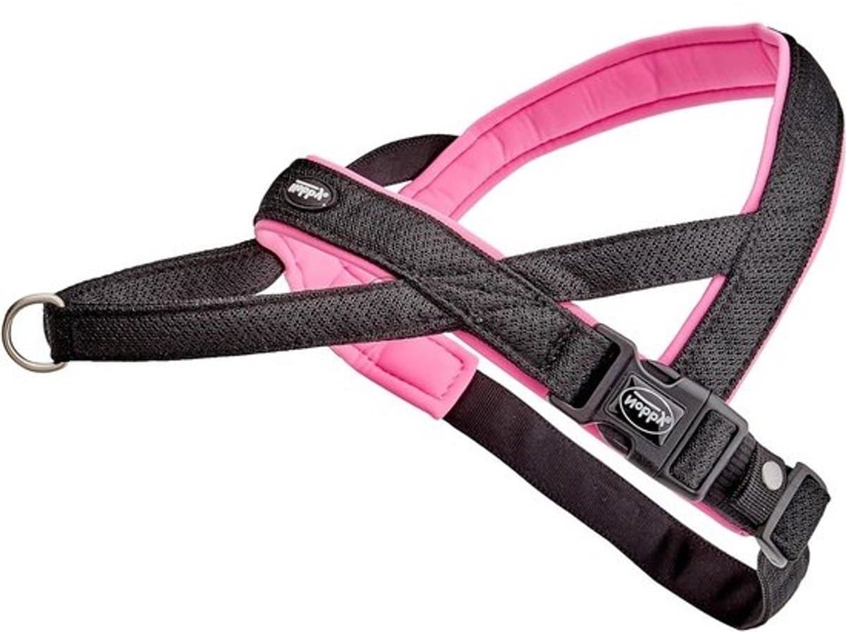 Honden Tuigje - Harnas - Comfortabel Wandelen - Neopreen Voering - L 60-76 cm - Roze