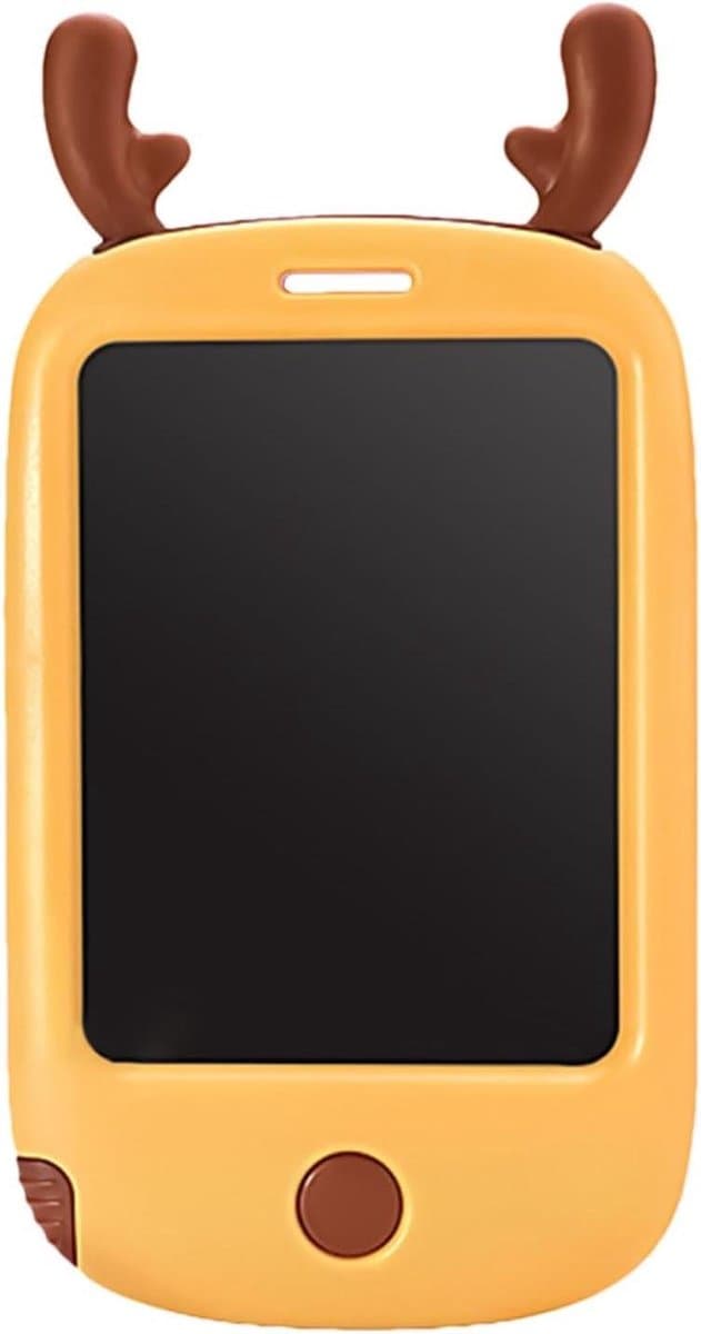 LCD Tekenbord - Kindertablet Schrijven - Creatief Leren - Inkloos Tekenen - 17 x 9 cm - Meerdere Kleuren