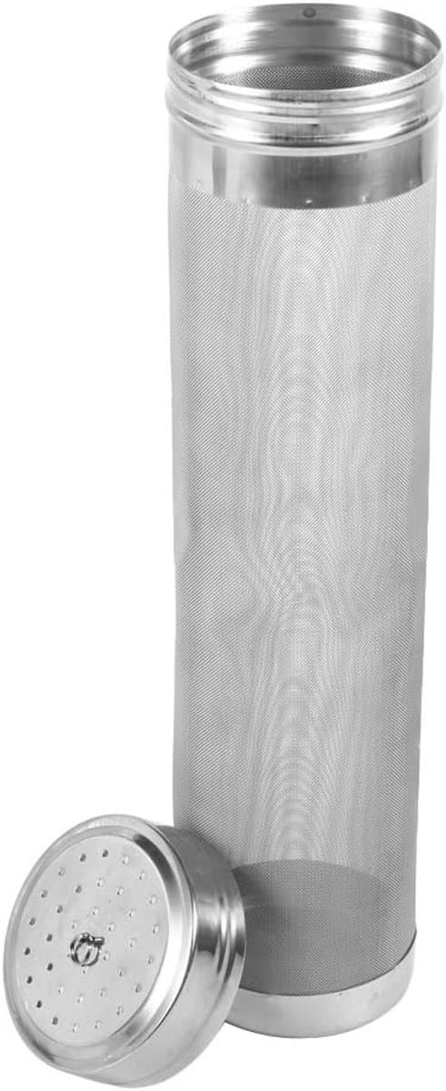 Drooghopfilter voor Bierbrouwen, RVS Hop Spider met 300 Micron Mesh voor Thuisbrouwerij en Keggen