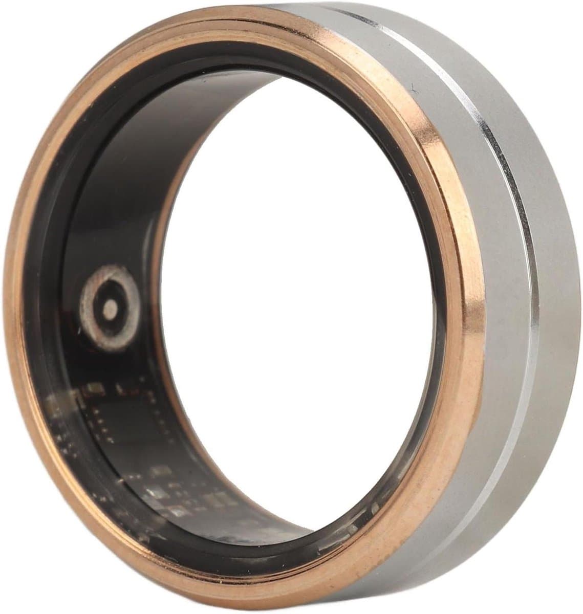 Slimme Ring Tracker - Gezondheidsring Fitness - Activiteit Monitoren - IP68 Waterdicht - 7 Dagen Batterij - Zwart
