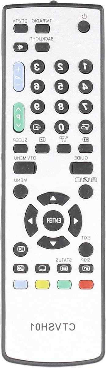 Universele Afstandsbediening - Extra Controller - TV Bedienen - Direct Klaar Voor Gebruik - 10 Meter Bereik - Bruin Groen