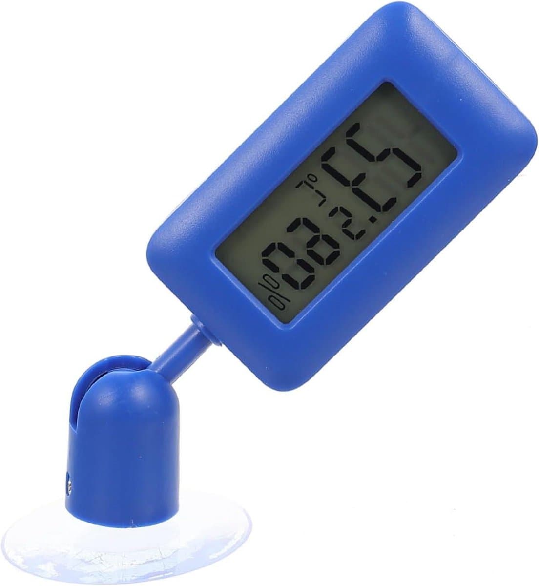 Terrarium Thermometer - Vochtigheidsmonitor - Klimaat Meten - Ingebouwde Detectie - 9 x 3 x 15 cm - Hemelsblauw