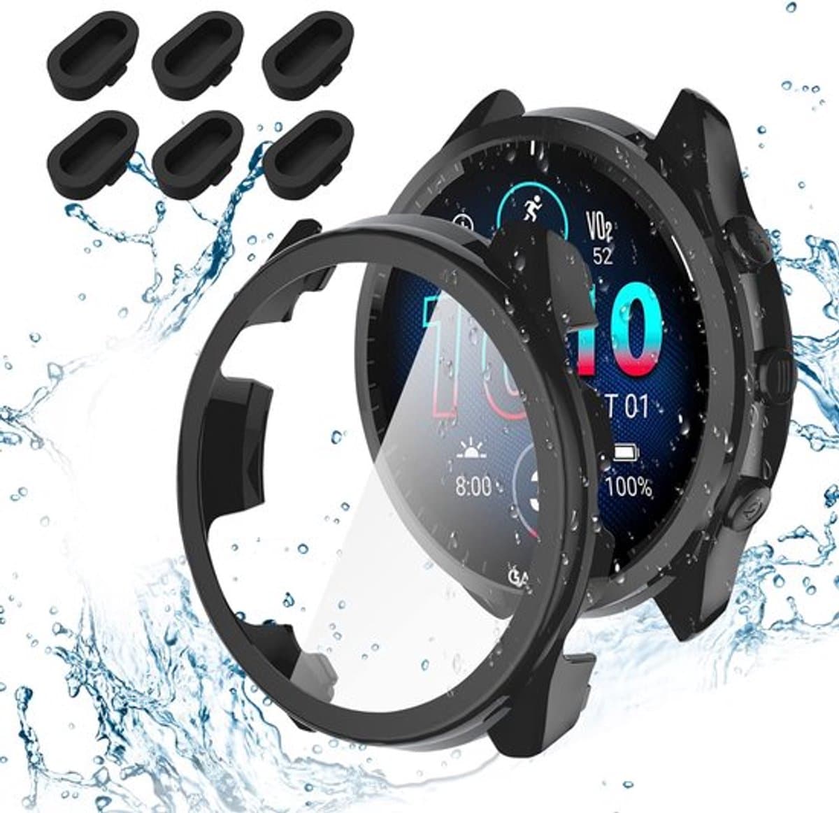 Vt products - Garmin Forerunner 965 - Gehard Glas Bescherming