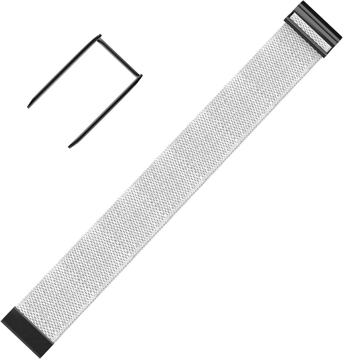 Elastische Polsband - Sport Band Bicep Band - Fitness Tracker Compatibel - U-vorm Ontwerp - One Size - Zwart