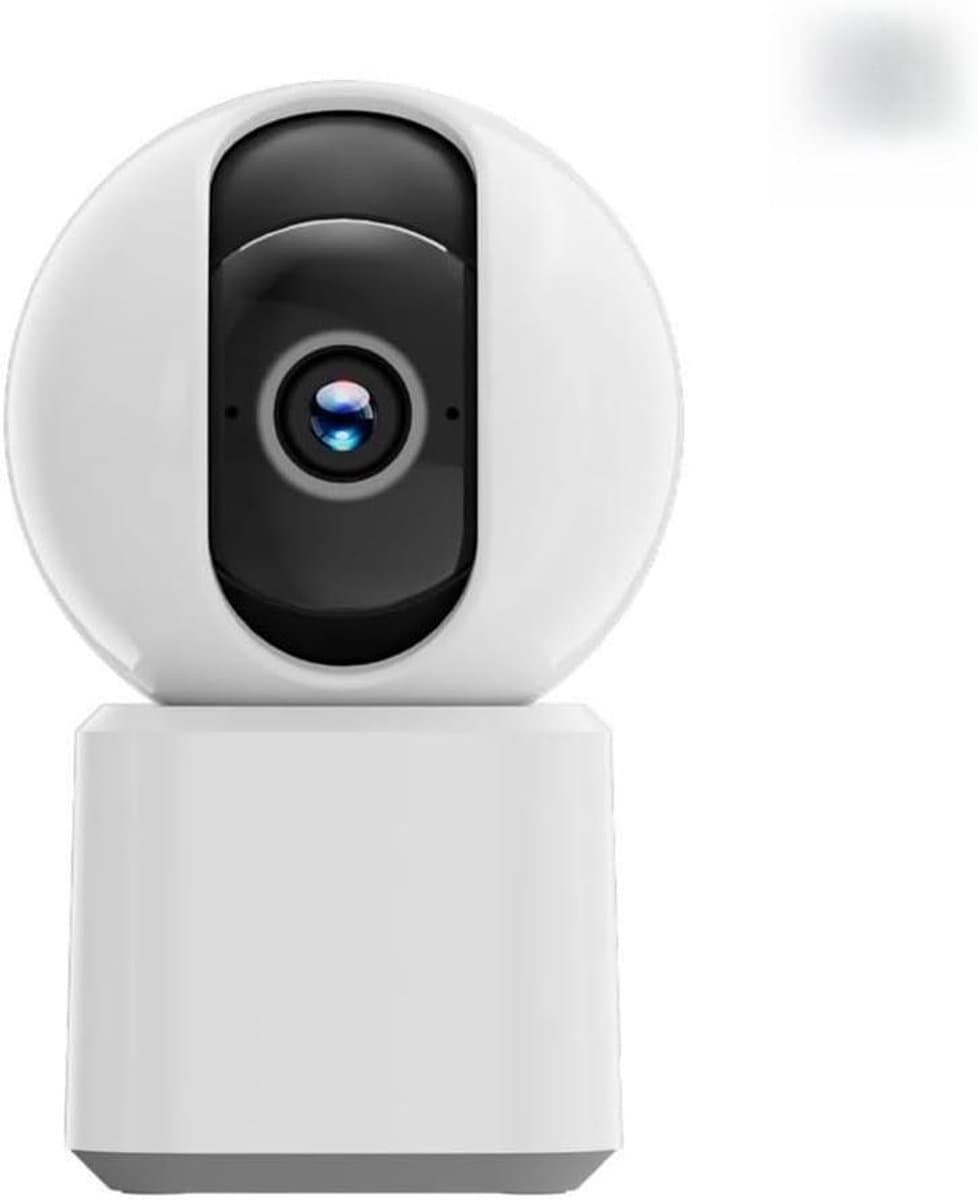 Baby- En Ouderenmonitor, Wifi Binnenshuis Beveiligingscamera Voor Baby's 360° Pan- En Kantelfunctie, 2-Weg Audio, Nachtzicht Bewakingscamera