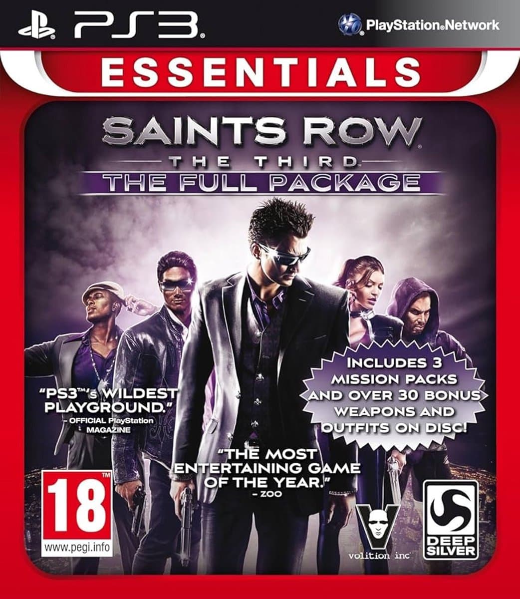 Saints Row the Third (ps3 used game)
