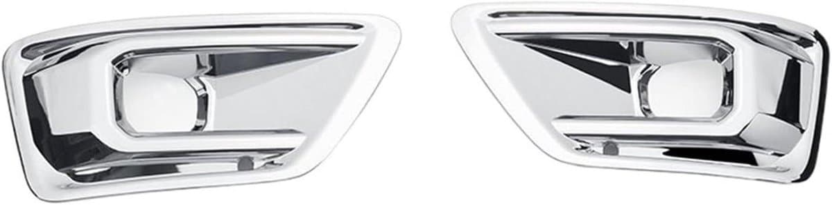 Mistlamp Covers - Koplamp Trim - Auto Styling - Chroom Afwerking - Set van 2 - Zilverkleurig