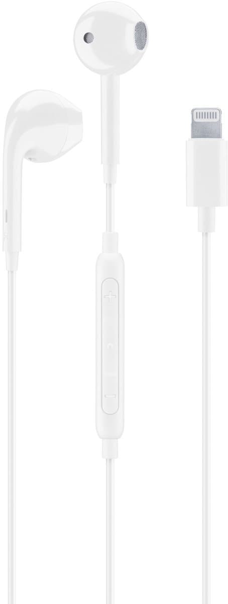 Music Sound Capsule Earphones Hoofdtelefoons Bedraad In-ear Oproepen/muziek Wit