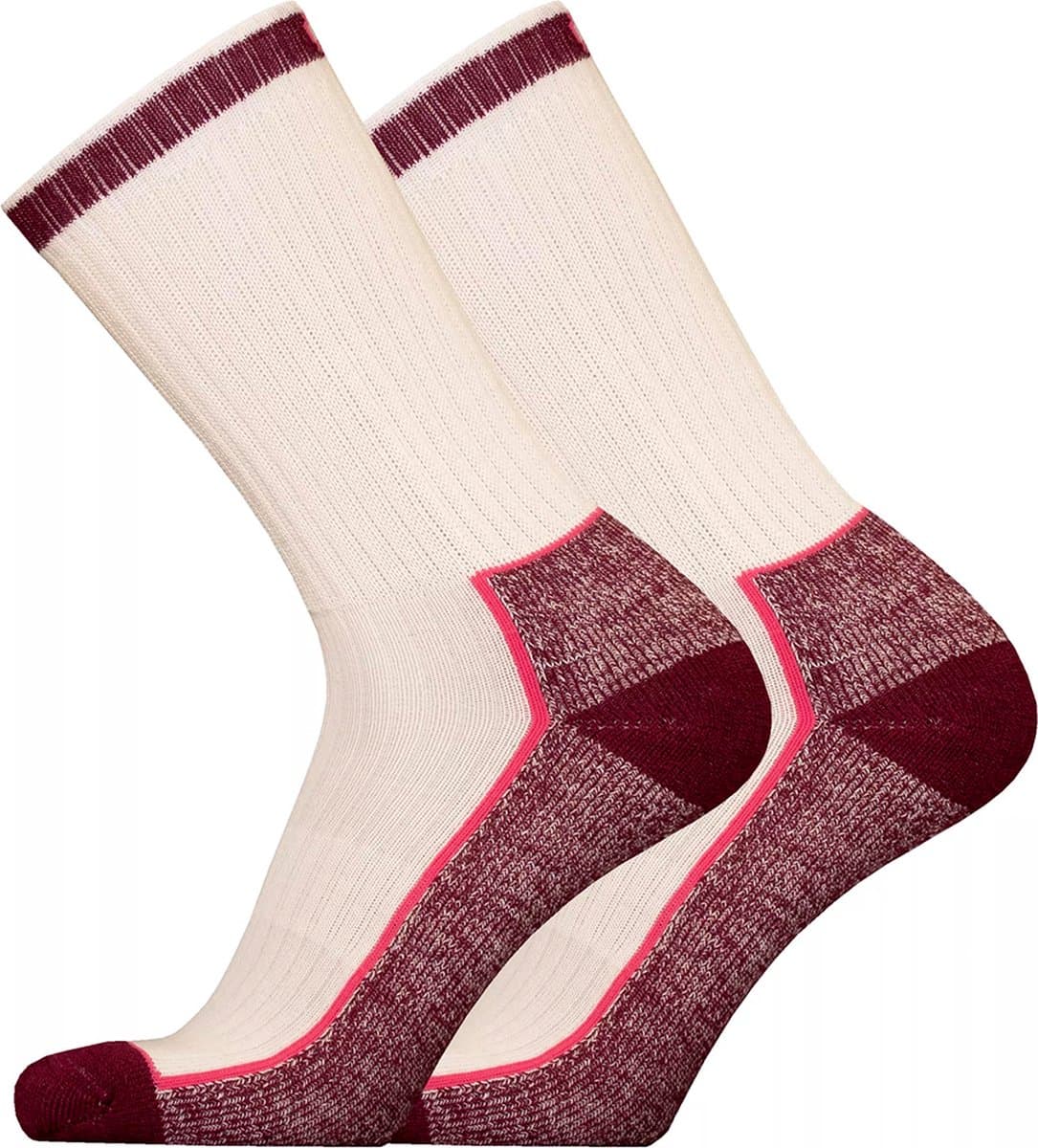 UphillSport - 2-Pack - Wandelsokken Merino - Vierlaagse Duratech - Heren / Dames - off white - 39-42 - 9277