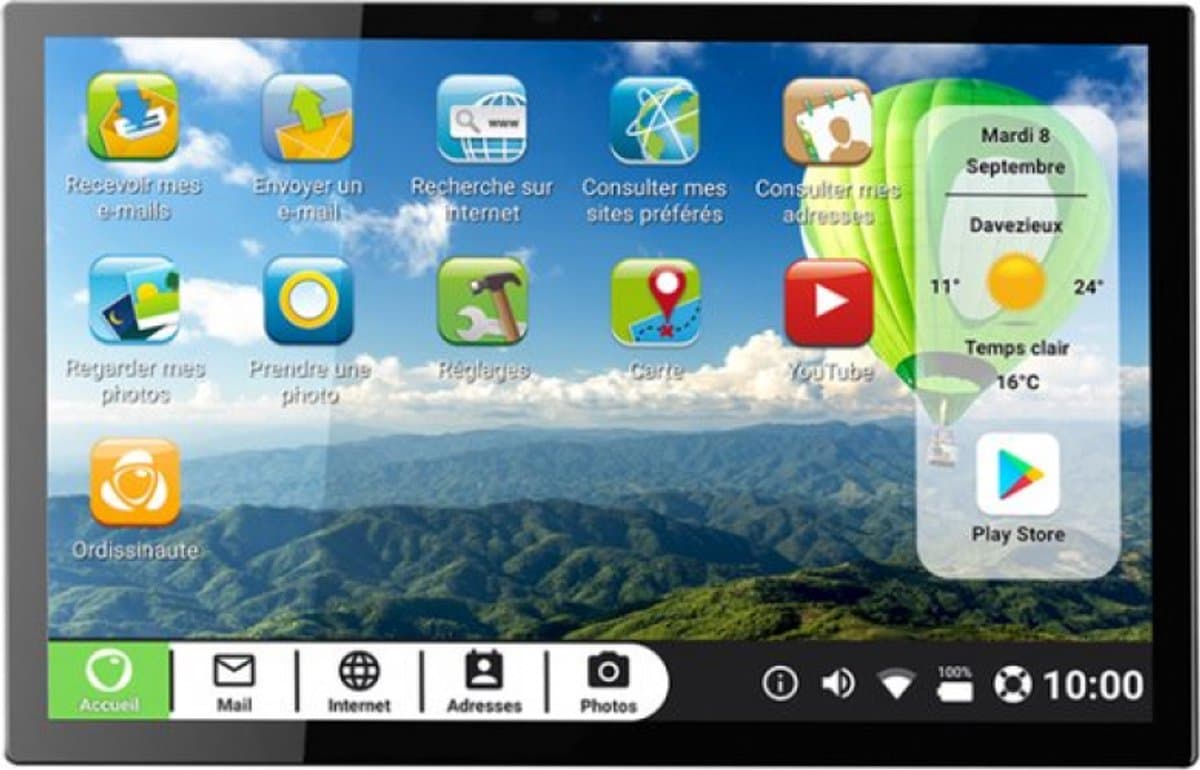 ORDISSIMO ART0418 tablet 4G 64 GB 25,6 cm (10.1") 4 GB Wi-Fi 5 (802.11ac) Android 10 Zwart