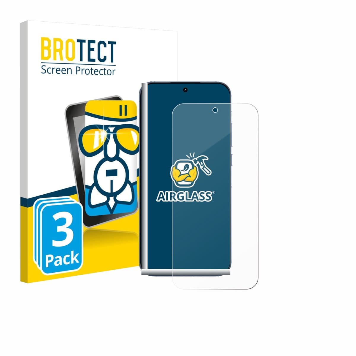 Screenprotector 3 Stuks voor realme GT 8 Pro Beschermglas transparant