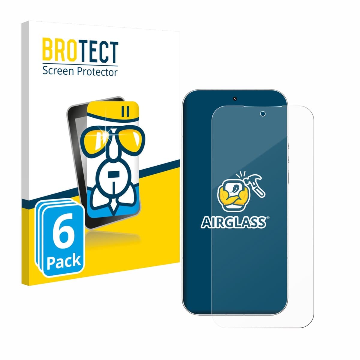 Screenprotector 6 Stuks voor Xiaomi 17 Ultra Beschermglas transparant
