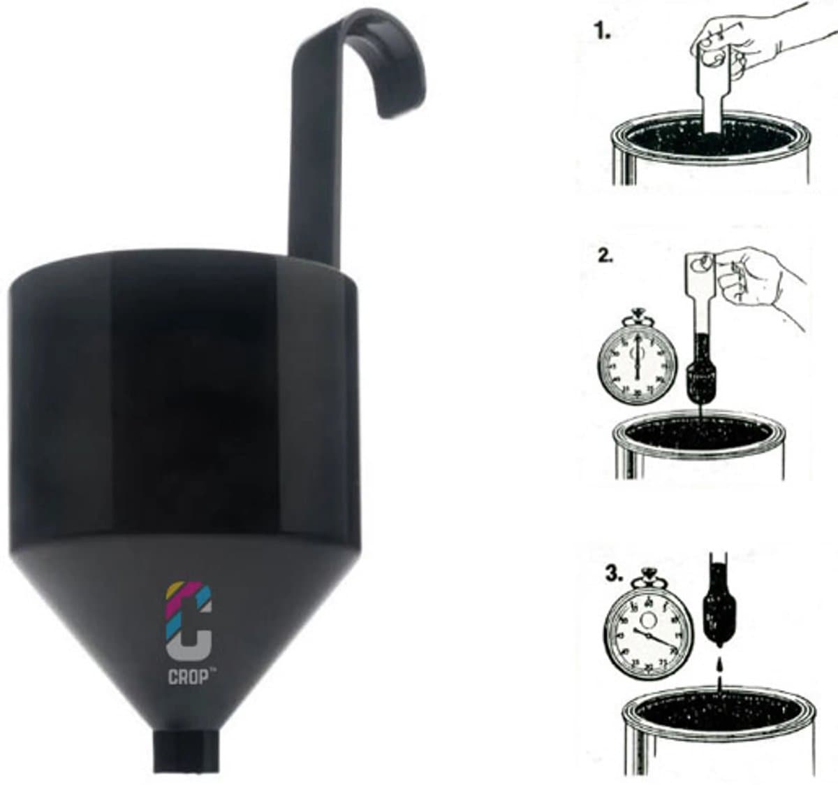 Din-Cup Viscositeitsmeter Kunststof Ford Cup 4