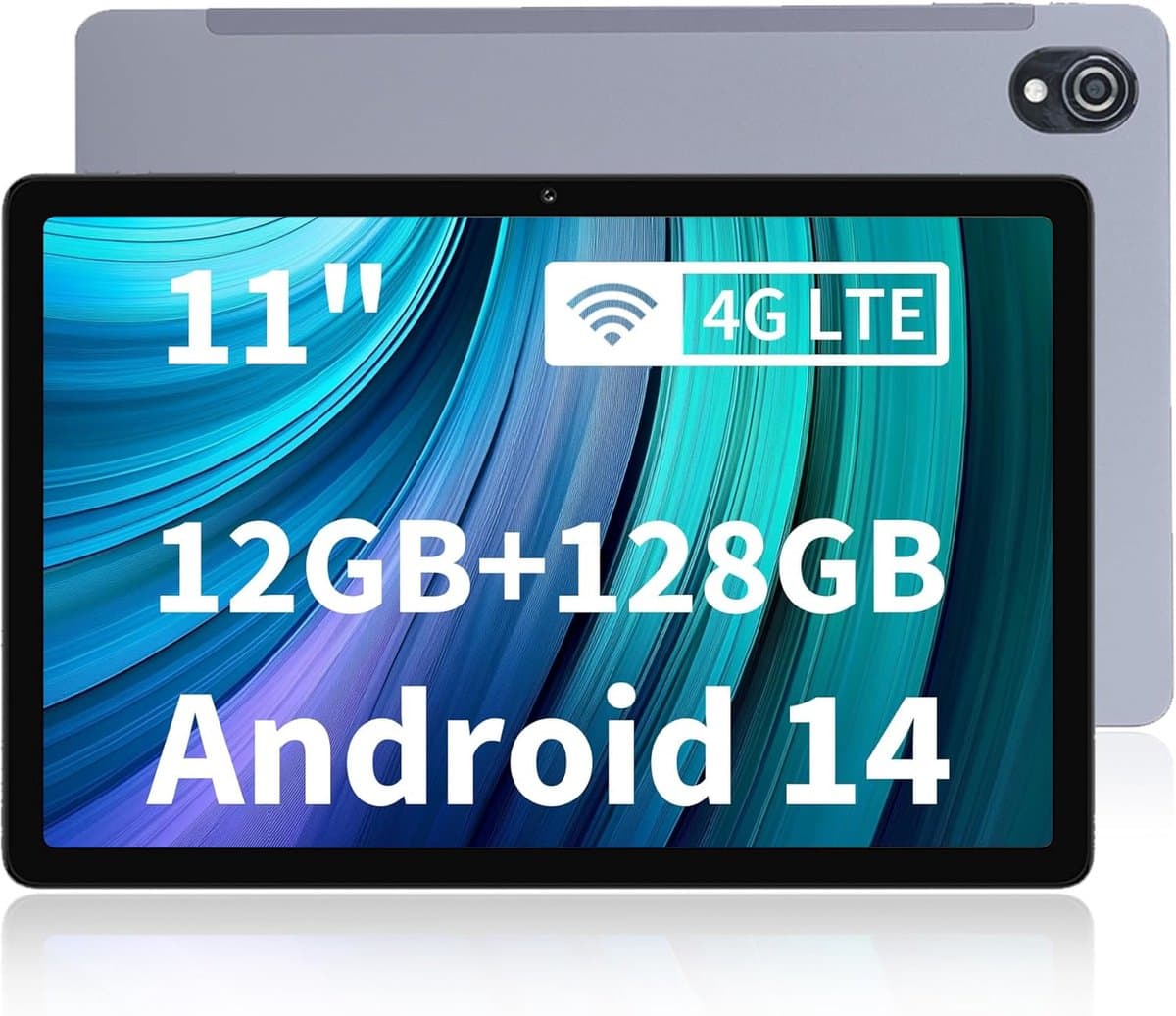 11 inch Android tablet met Octa-Core Processor, 12GB RAM, 128GB ROM, 4G LTE en 5G Wifi