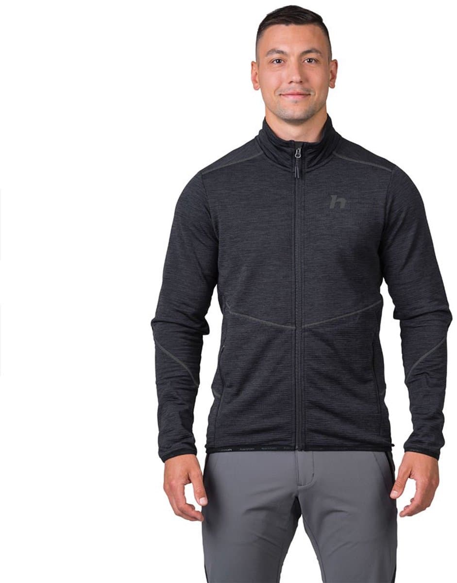 Hannah Damar Fleece Met Volledige Rits Grijs M Man