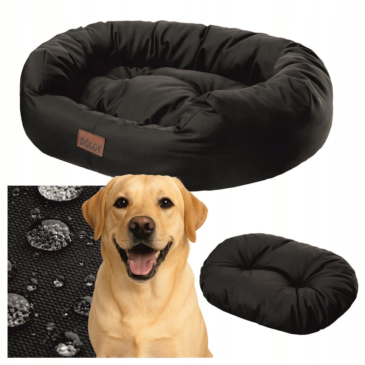 Waterdicht Hondenkussen XXL 113x93 cm - Comfortabel en Duurzaam