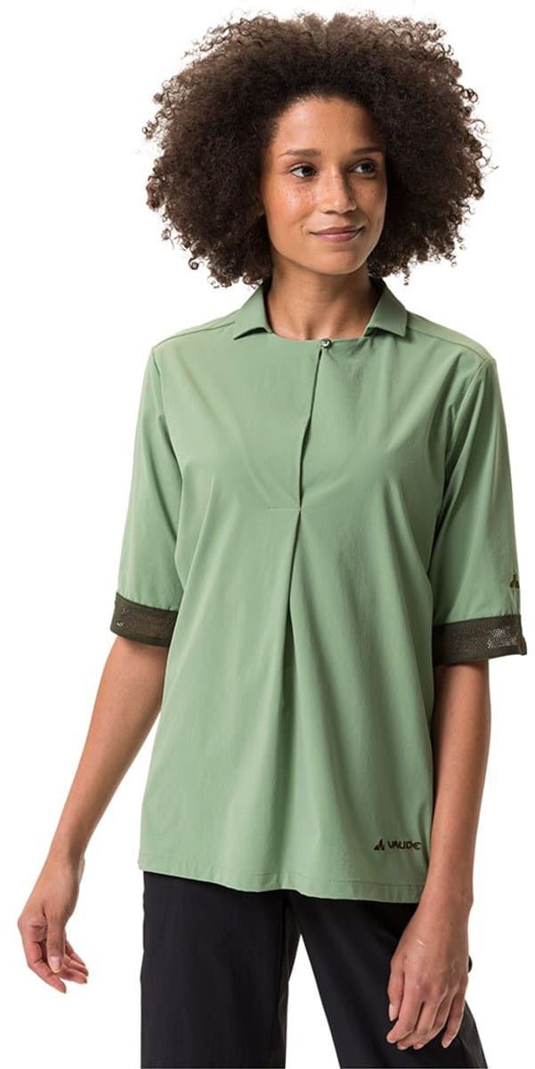 Vaude Bike Yaras T-shirt Met Korte Mouwen Groen 40 Vrouw