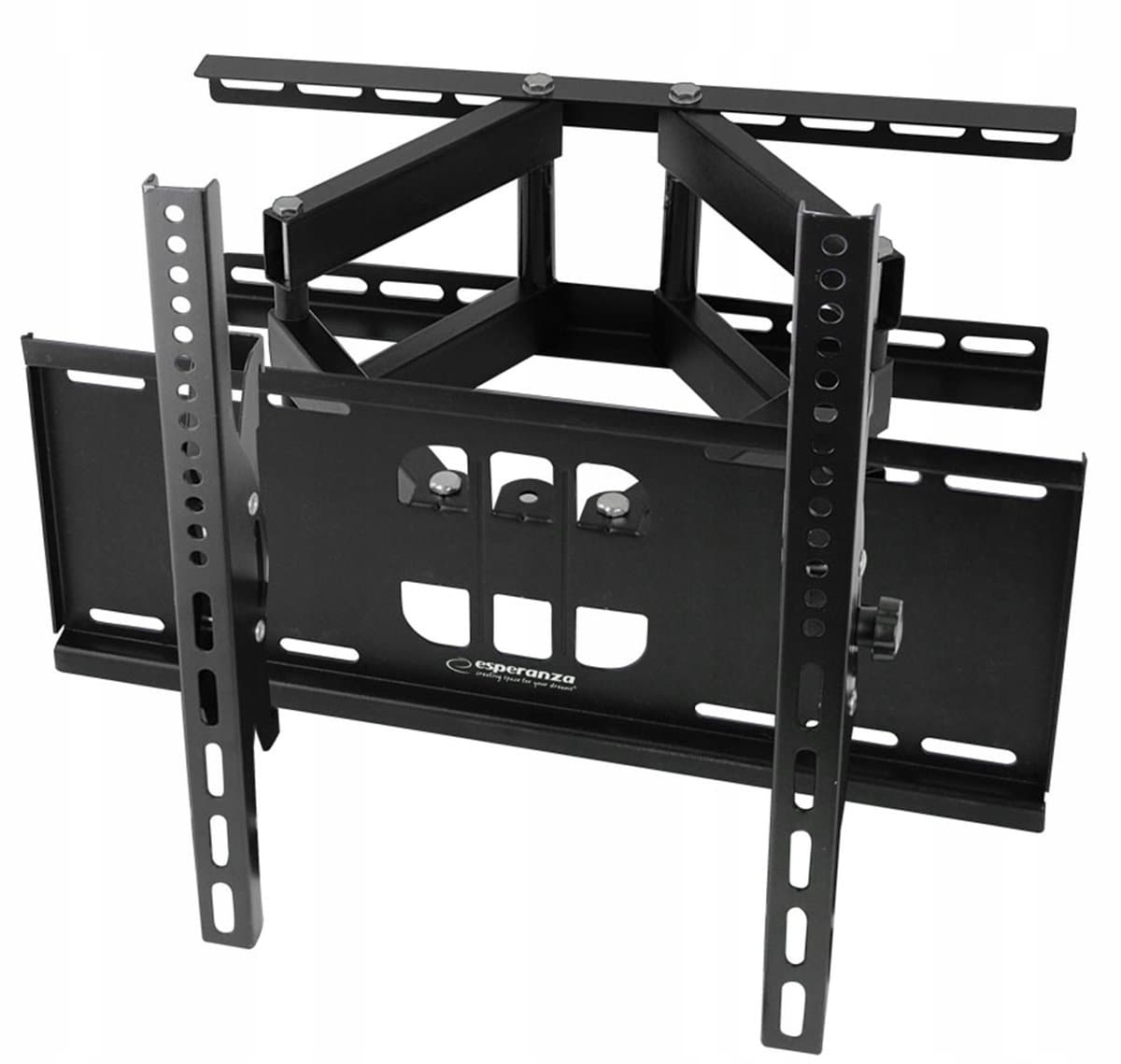 Verstelbare TV Muurbeugel 23-55 inch, 45kg, Kantelbaar & Draaibaar