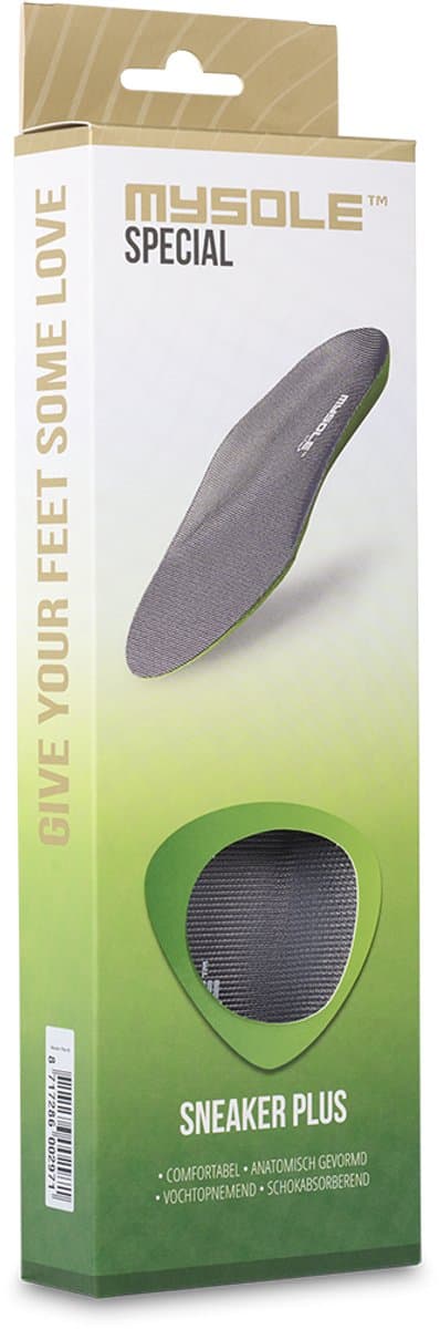 MYSOLE™ Sneaker inlegzolen - 1 paar - Maat 37
