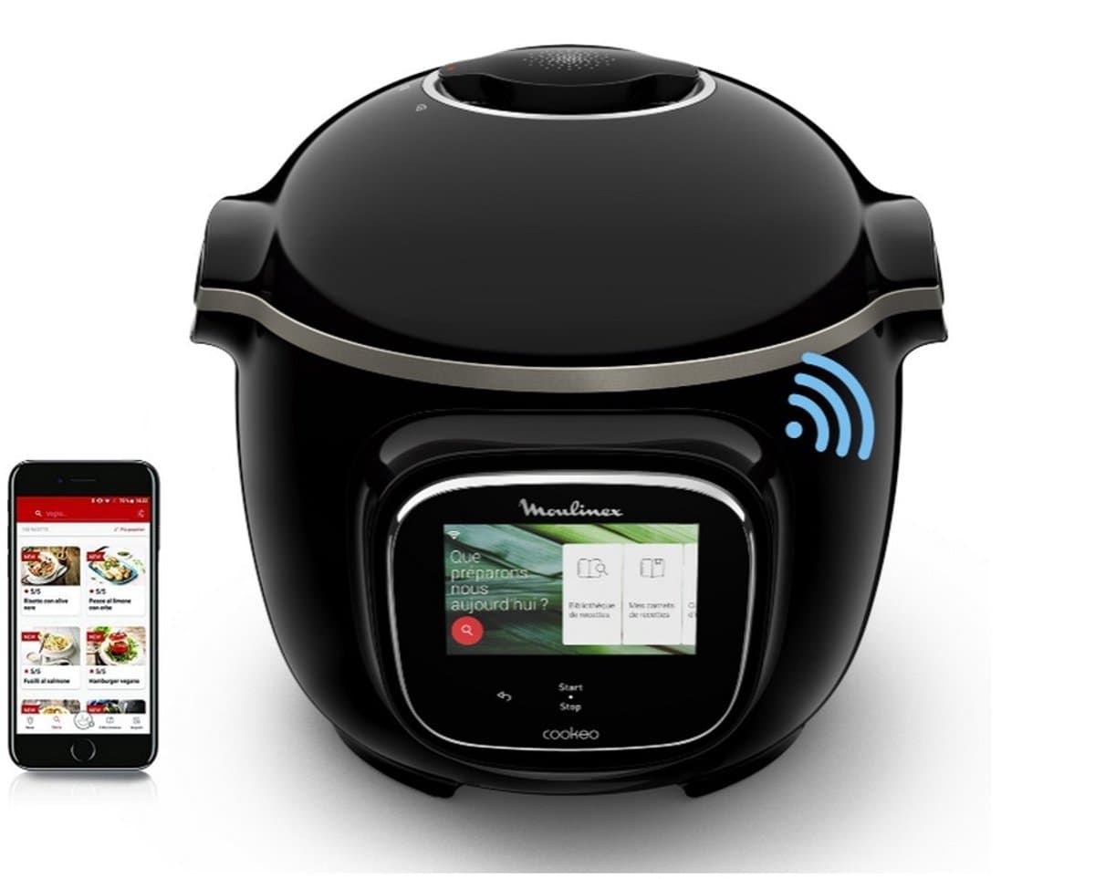 Moulinex Cookeo Touch Wifi CE902800 Zwart
