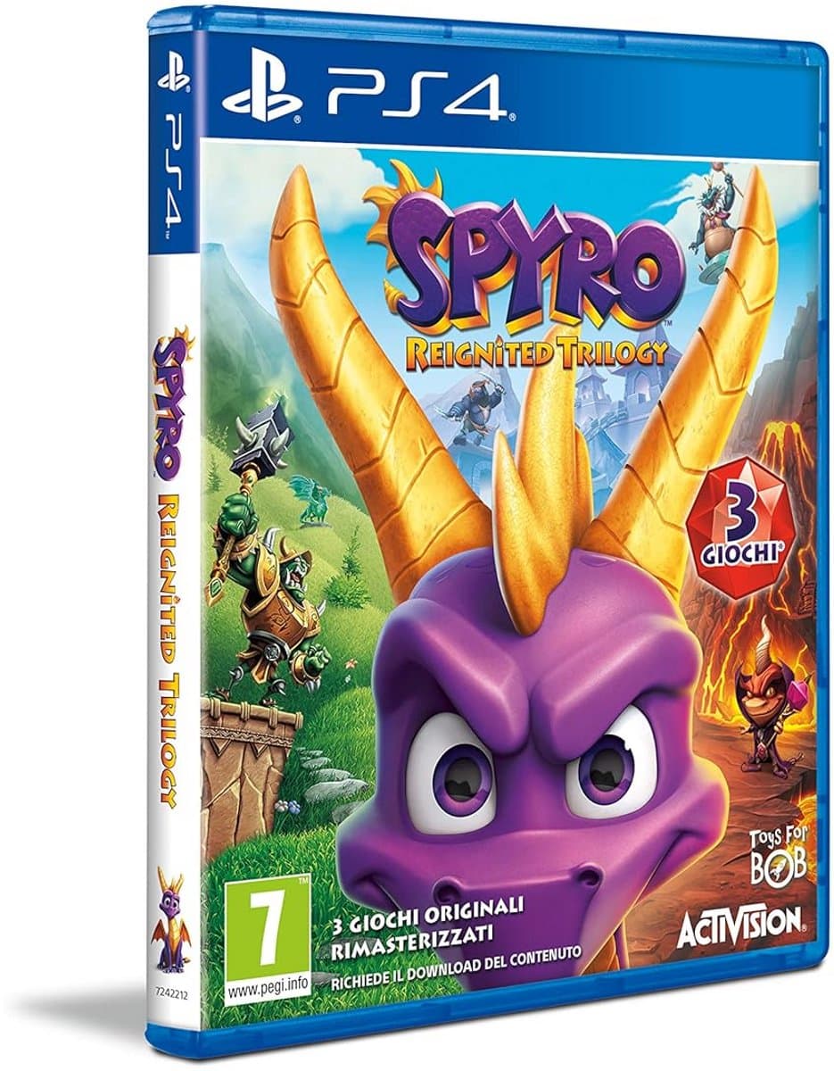Spyro Reignited Trilogy Game voor PlayStation 4 - Klassieke Platform Game Remastered