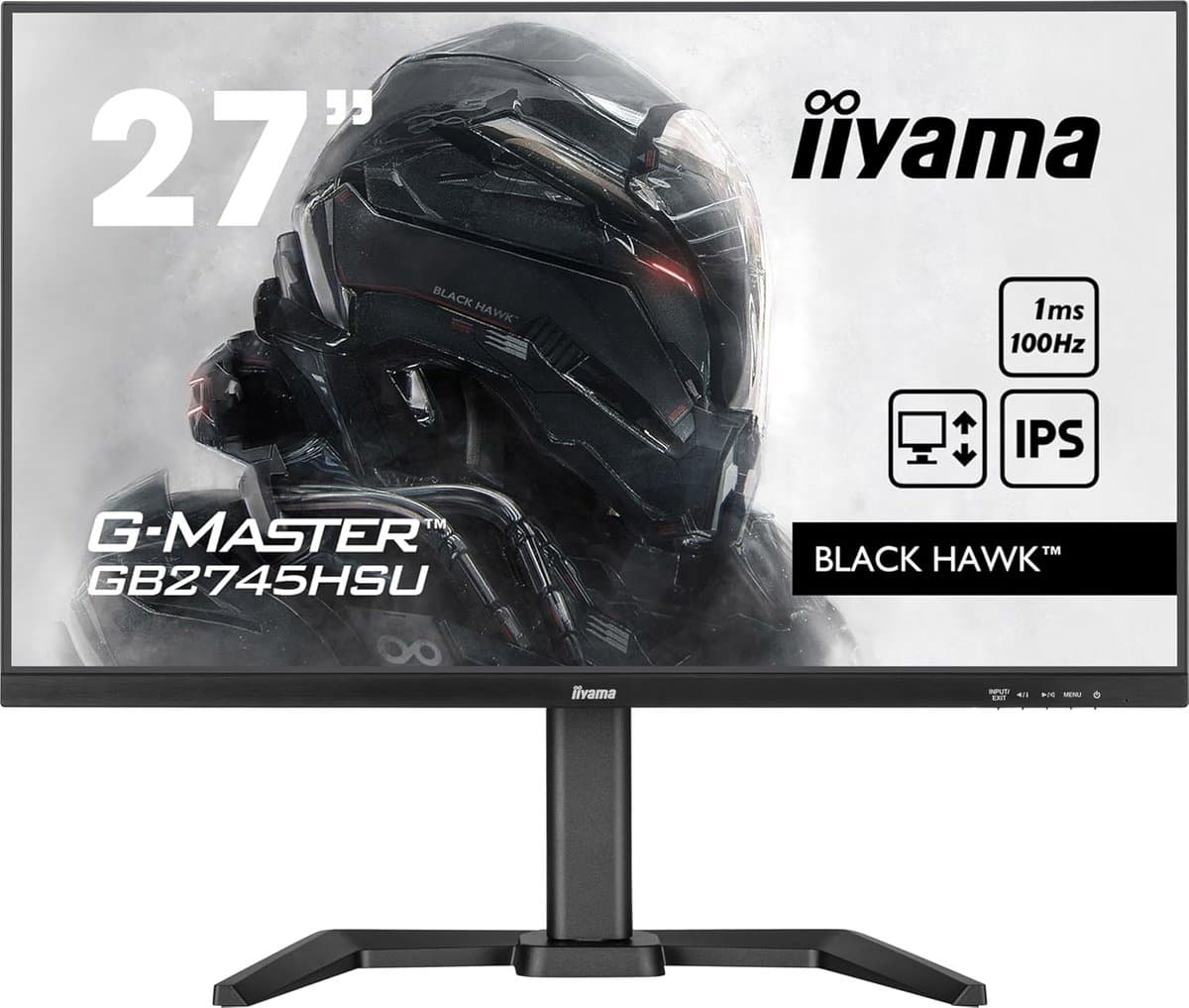 27 inch Gaming Monitor met 1ms Reactietijd en 100Hz Verversingssnelheid