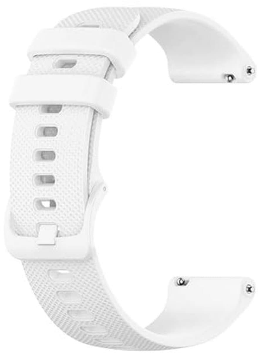 Armband voor Smartwatches 20 mm - Zwart, SportSiliconen, Geschikt voor GTS en Galaxy Watch Series