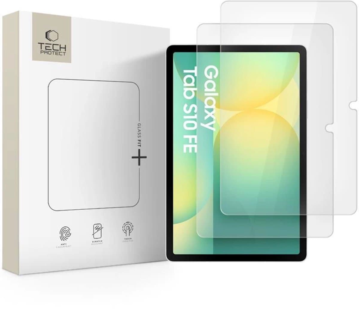 Tech-Protect Gehard Glas Glas Fit+ Voor Samsung Galaxy Tab S7 S8 S9