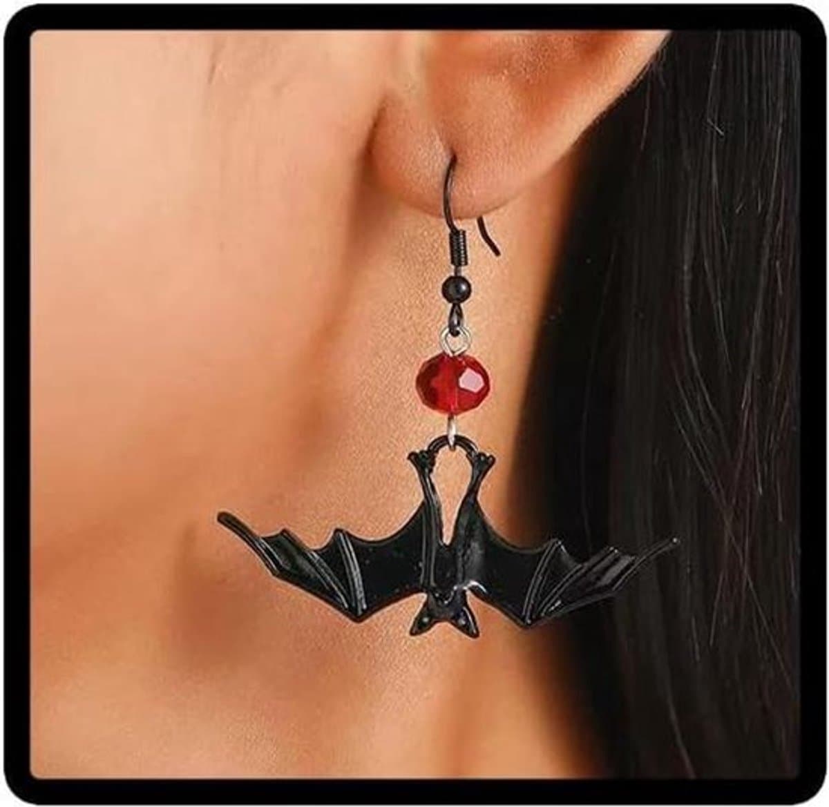 Halloween Oorbellen Met Pompoen, Spin en Vleermuis - Gothic Sieraden - Accessoires Voor Halloween Kostuum - Vrouwen Stijl