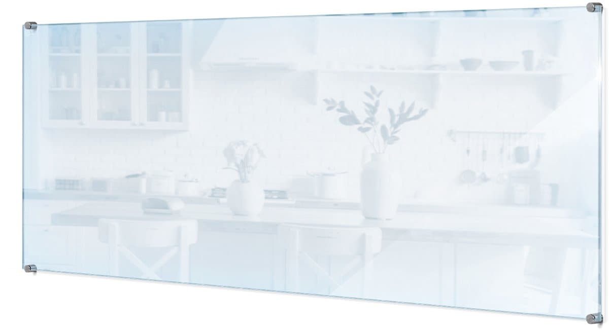 ArtPrintCave - Glazen achterwand keuken - 125x50cm - Transparant kookplaat achterwand - Spatplaat keuken glas - Kookplaatachterwanden