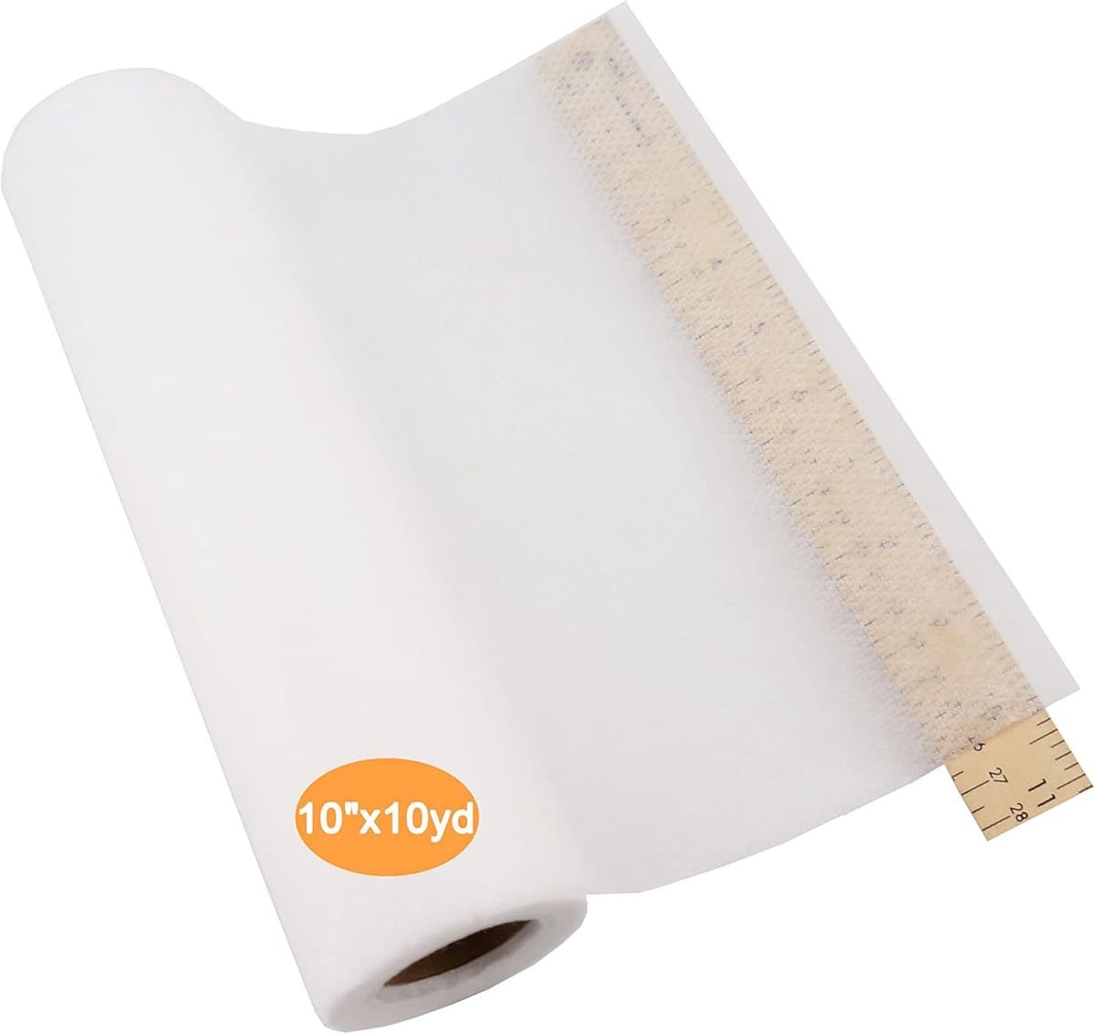 brothread No Show Mesh (onzichtbare mazen) machine borduurvlies 10"x10Yd (25cmx9M) rol - Lichtgewicht 50gm (1.8oz) - Gesneden in variabele maten voor machineborduren en handnaaien